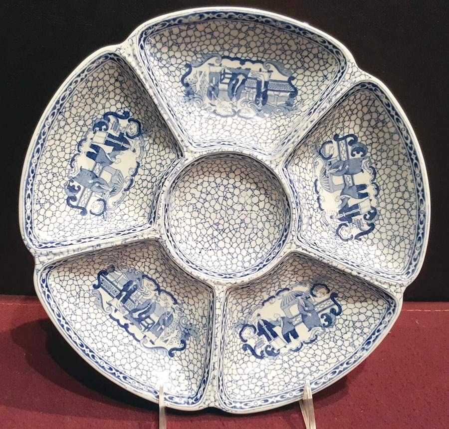 Chinese Bird 6-Part Relish by Adams China-1
