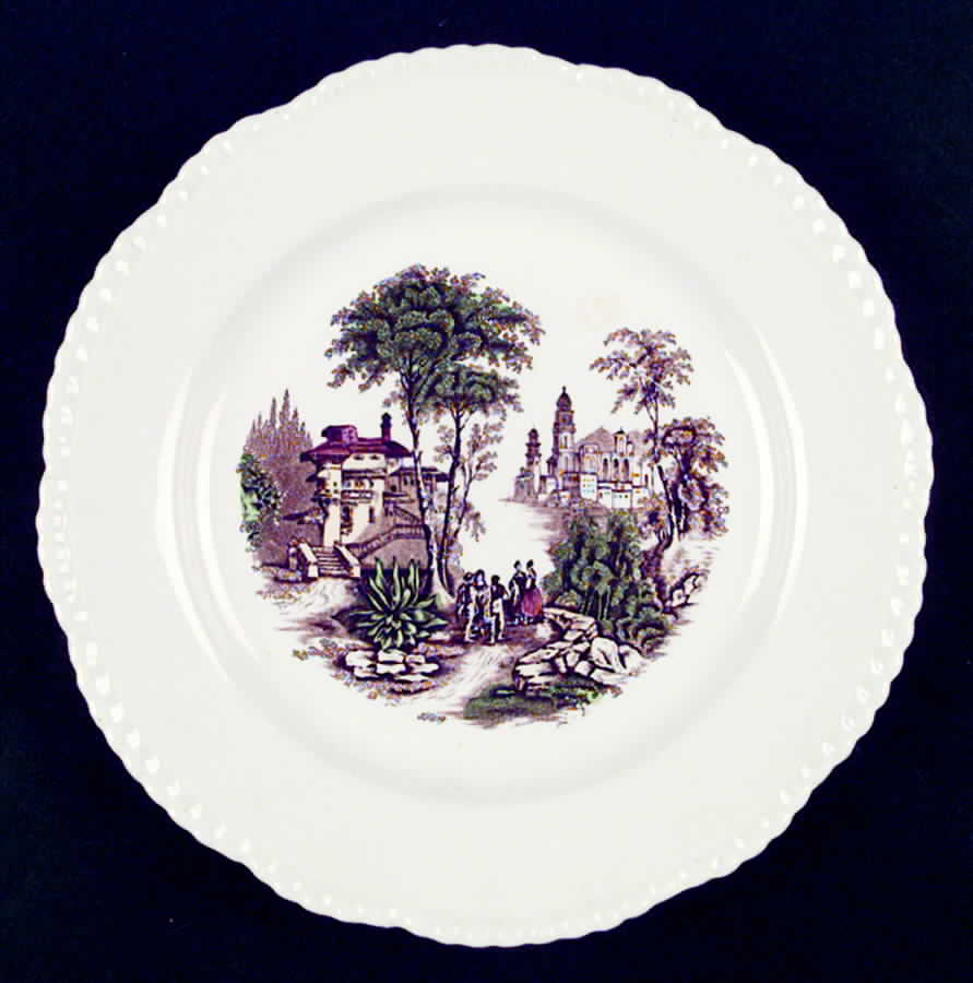 ADA75 Dinner Plate by Adams China-1