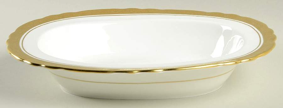Argosy 10" Oval Vegetable Bowl by John  Aynsley & Sons-1