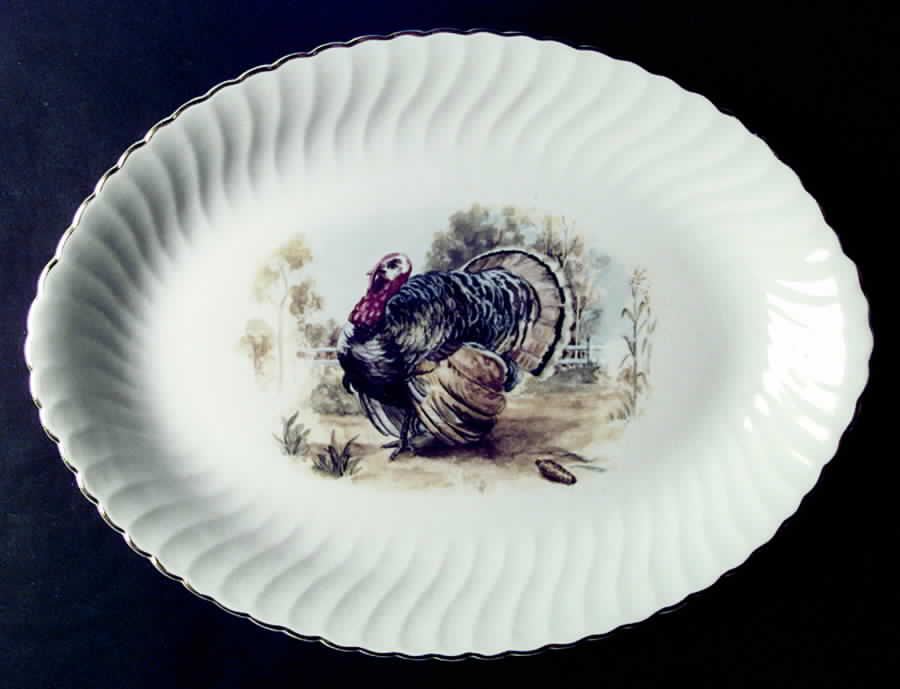 ABE22 16" Oval Serving Platter by Aberdeen-1