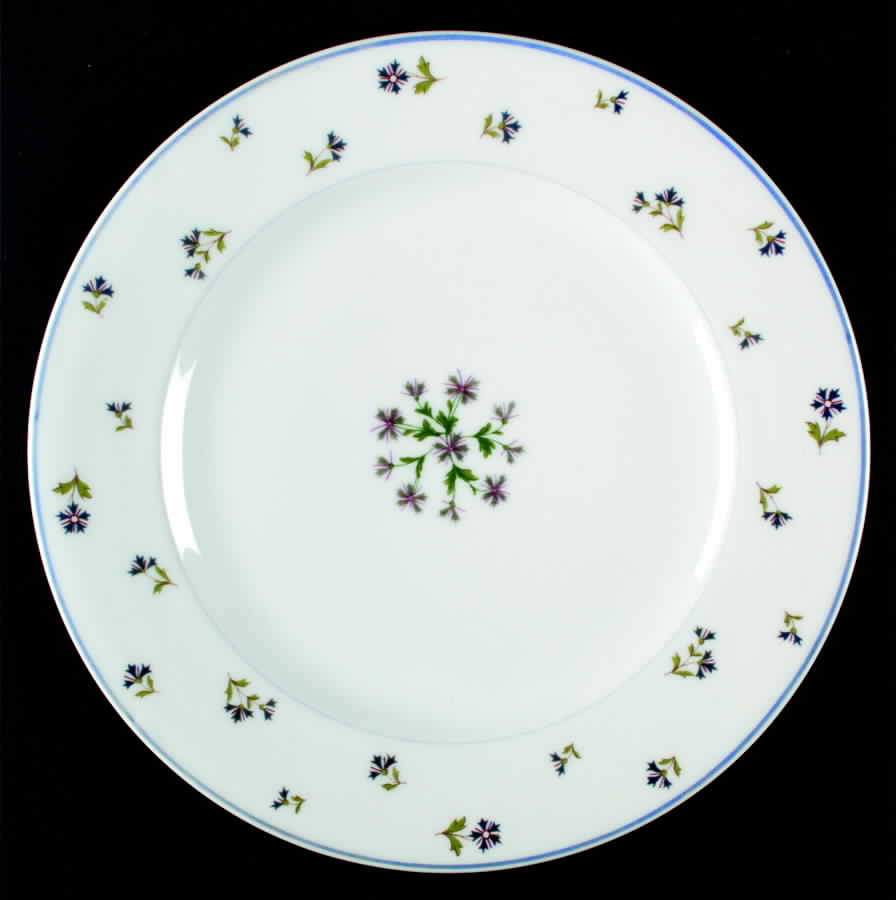 Bleuets Dinner Plate by Charles Ahrenfeldt-1