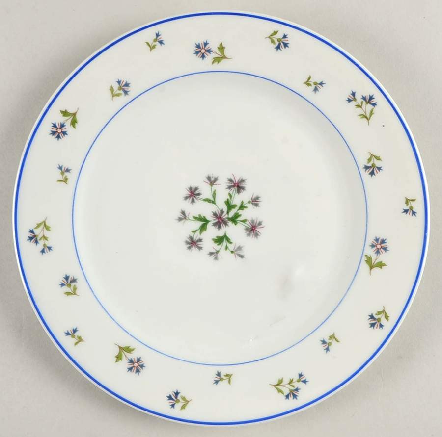 Bleuets Luncheon Plate by Charles Ahrenfeldt-1