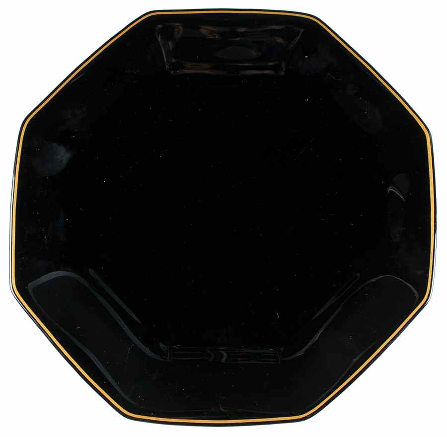 Shanghai (Gold Trim) Dinner Plate by Arcoroc-1