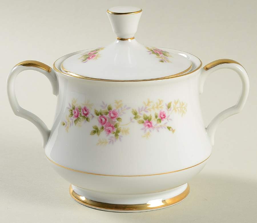 Cambridge Sugar Bowl & Lid by Arlen-1