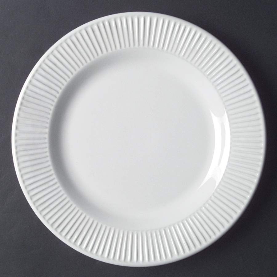 White Dinner Plate by Alacarte-1