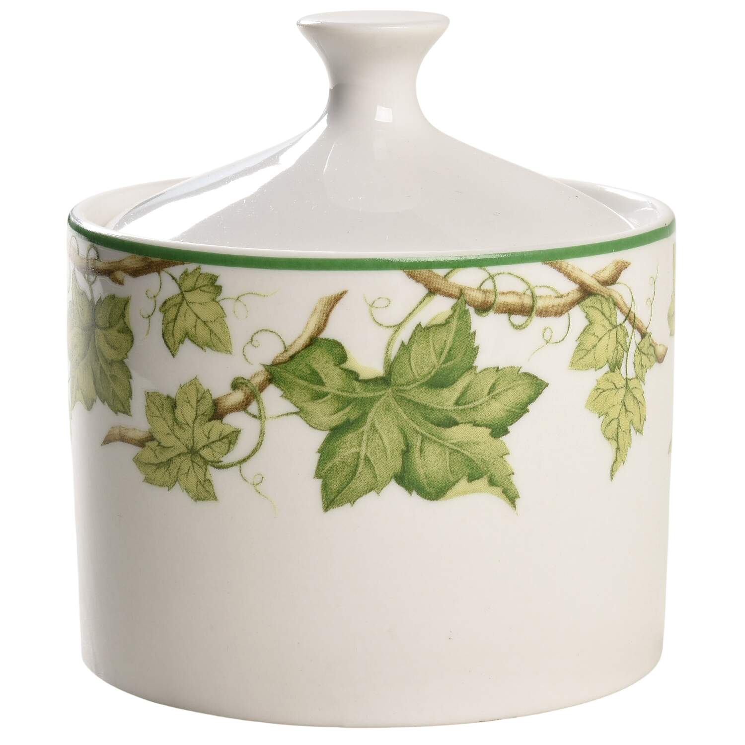 Vineyard Sugar Bowl & Lid by American Atelier-1