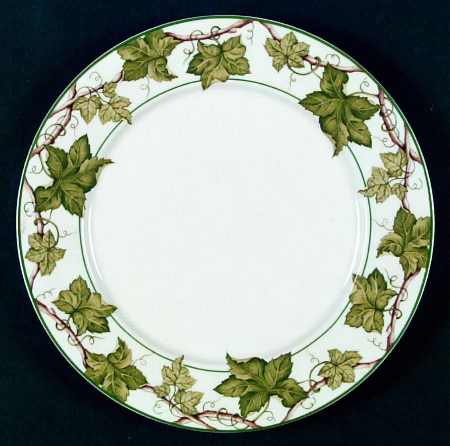 Vineyard Dinner Plate by American Atelier-1