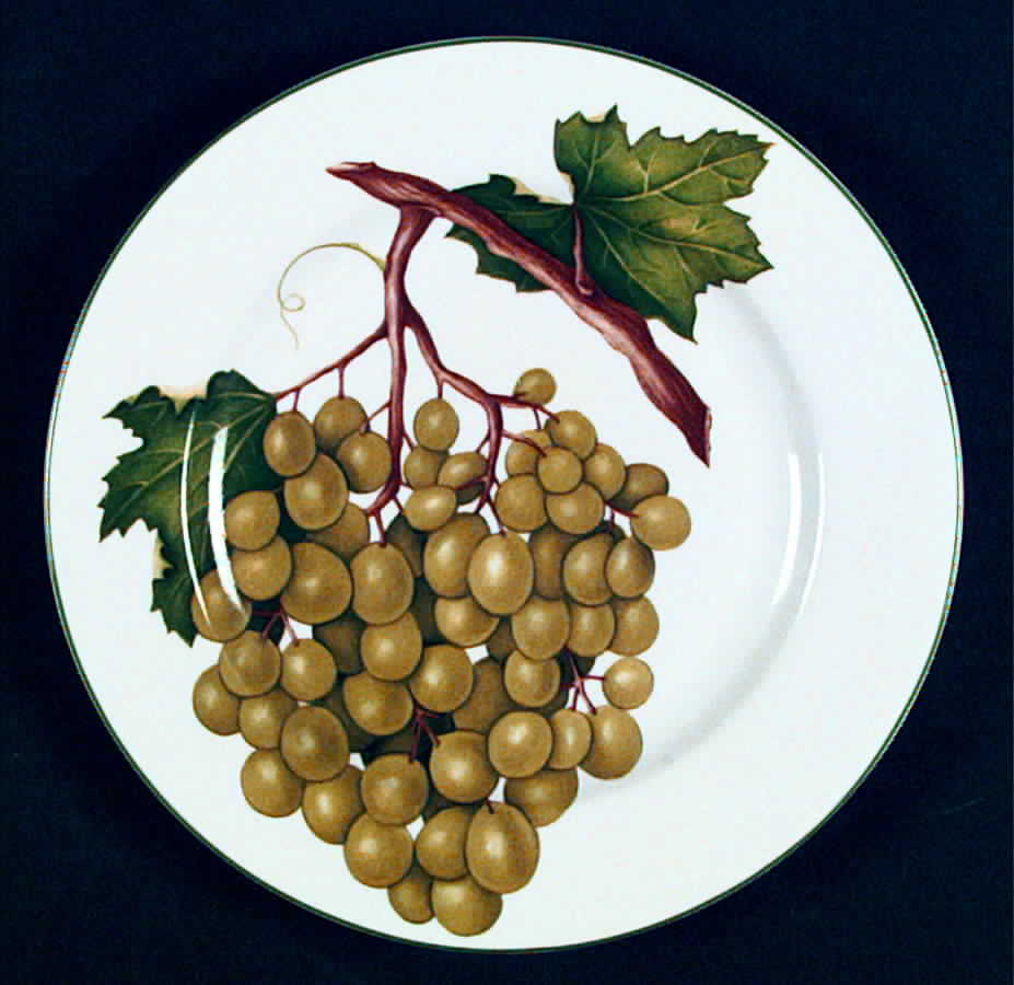 Vineyard Salad/Dessert Plate by American Atelier-1