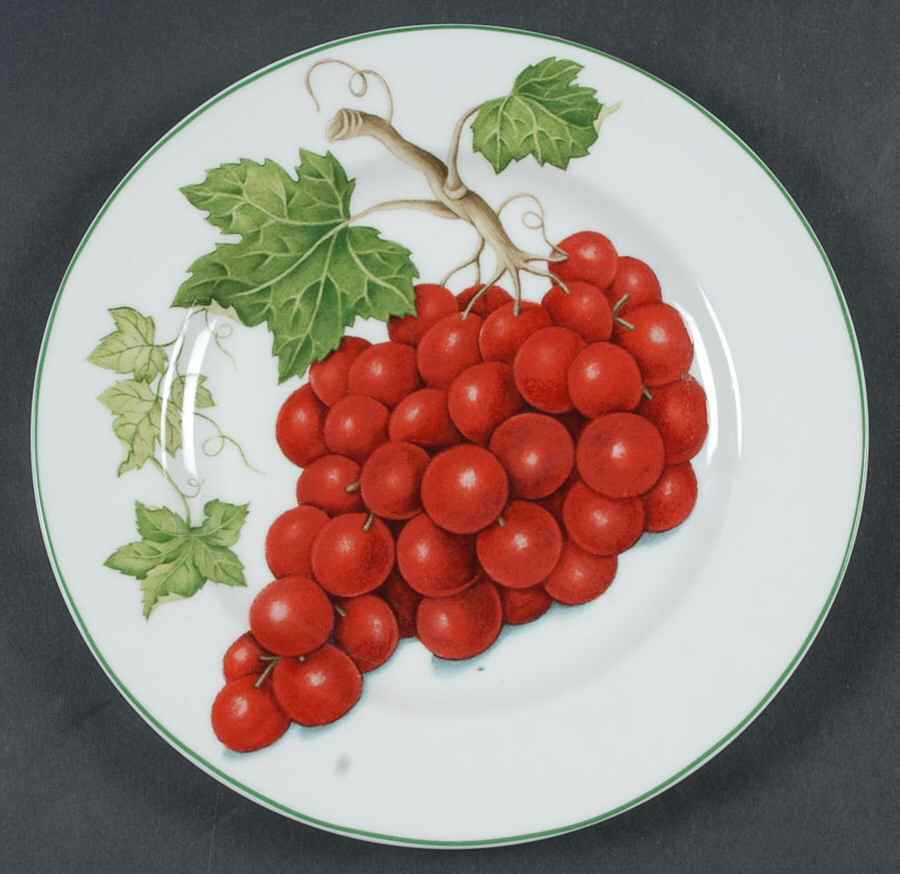 Vineyard Salad/Dessert Plate by American Atelier-1