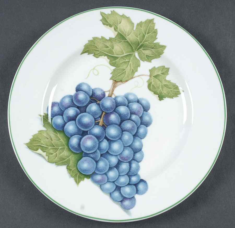 Vineyard Salad/Dessert Plate by American Atelier-1