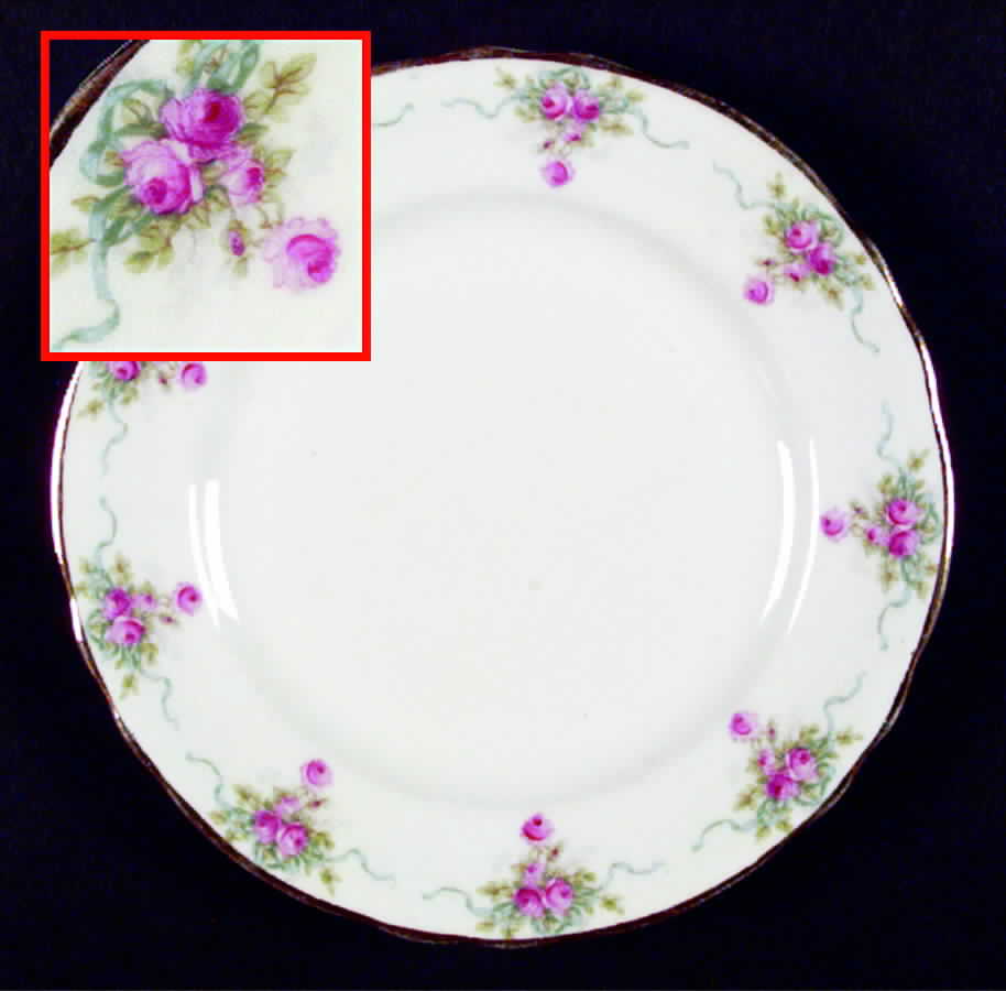 AYN63 Dessert/Pie Plate by John  Aynsley & Sons-1