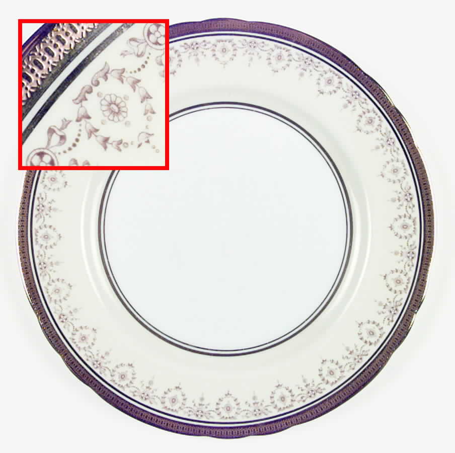 Gold Dowery Dinner Plate by John  Aynsley & Sons-1