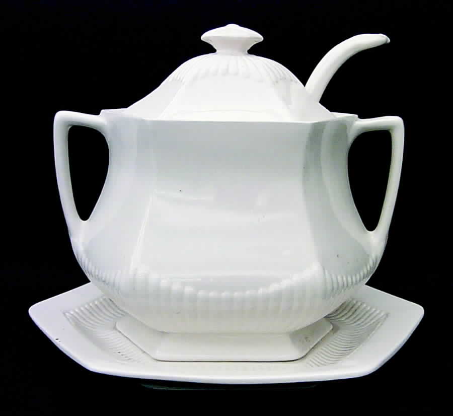 Empress Tureen & Lid w/Ladle & Underplate by Adams China-1