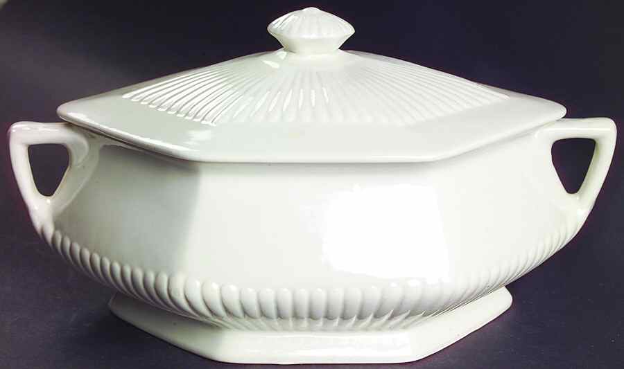 Empress Oval Covered Vegetable by Adams China-1
