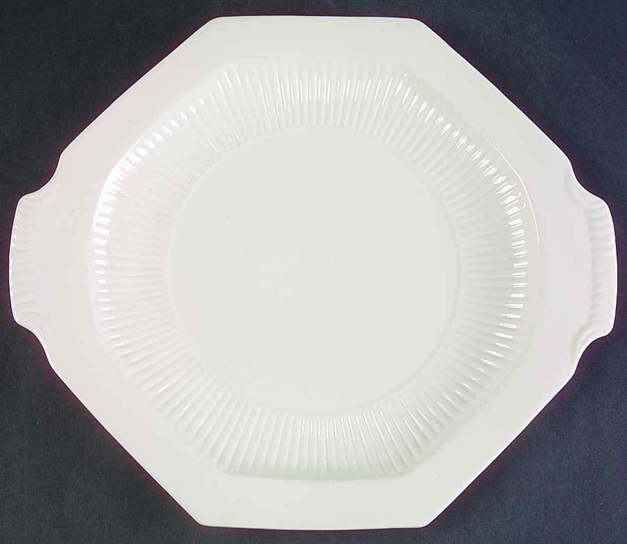 Empress Octagonal Handled Cake Plate by Adams China-1