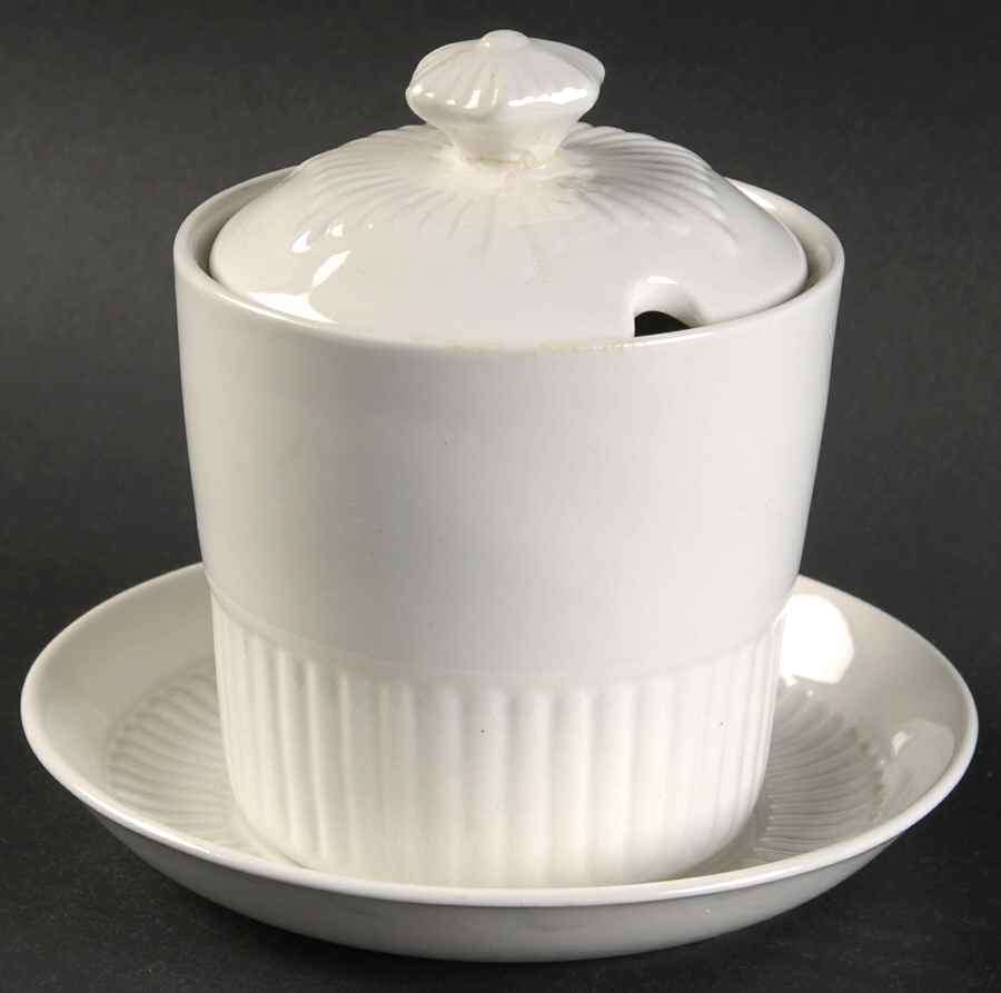 Empress Jam/Jelly & Lid W/Underplate by Adams China-1