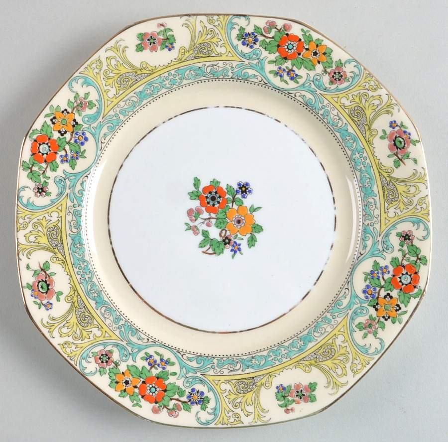 Leonora Salad Plate by Adderley-1