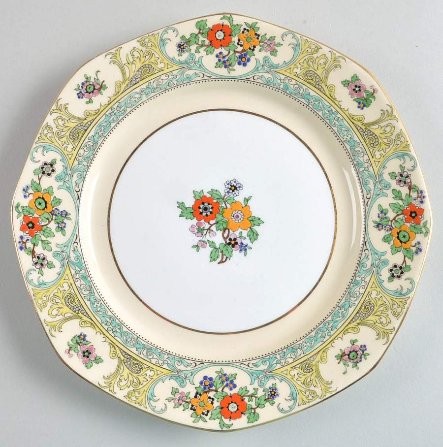 Leonora Luncheon Plate by Adderley-1