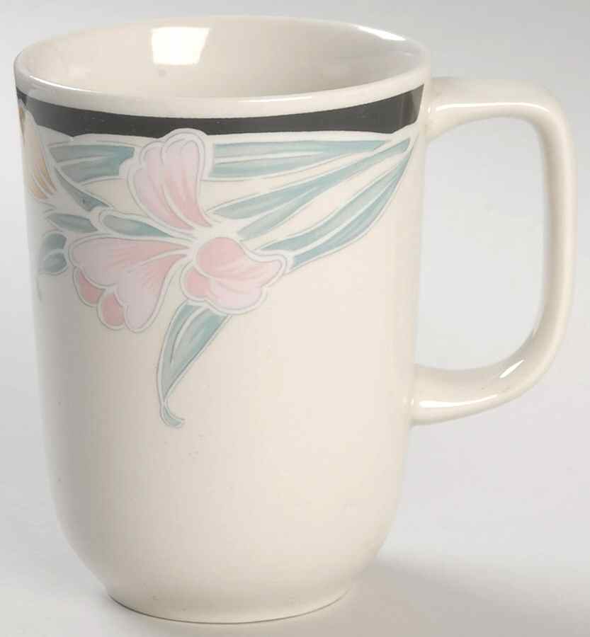 Black Orchid Mug by Adams China-1