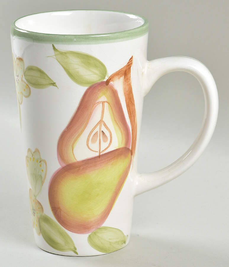 Blossom Breeze (Coupe, Ceramic) Latte Mug by American Atelier-1