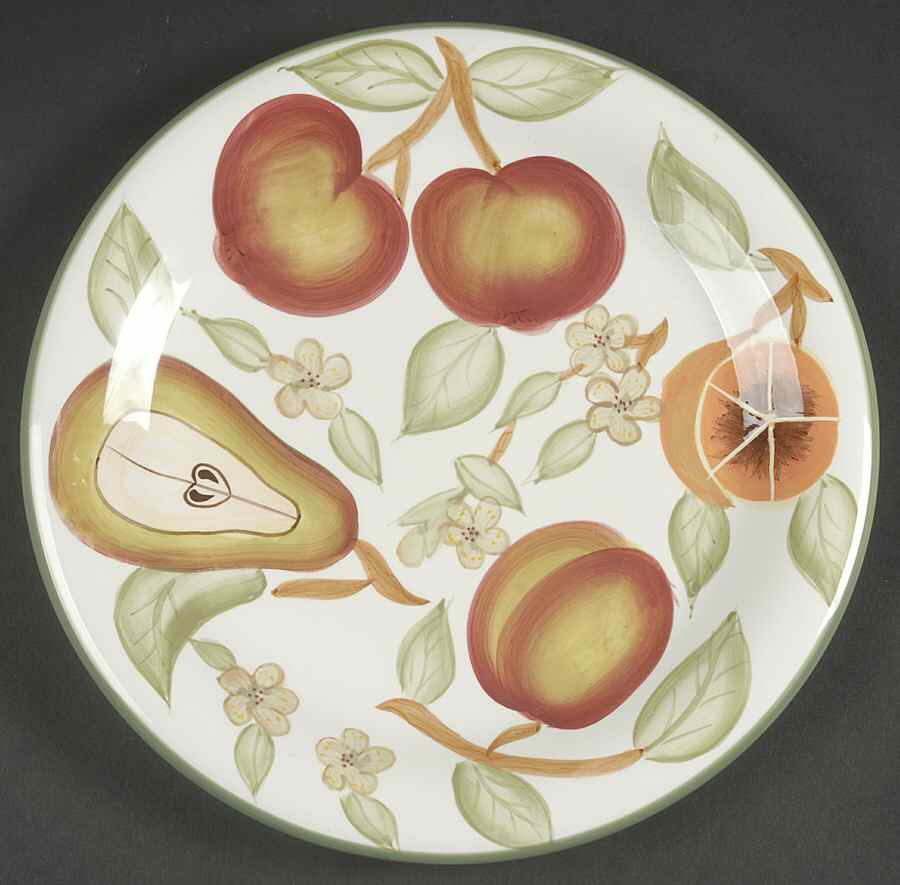 Blossom Breeze (Coupe, Ceramic) Dinner Plate by American Atelier-1