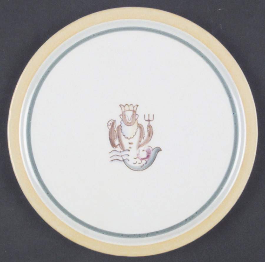 Sailor White Trivet by Arabia of Finland-1