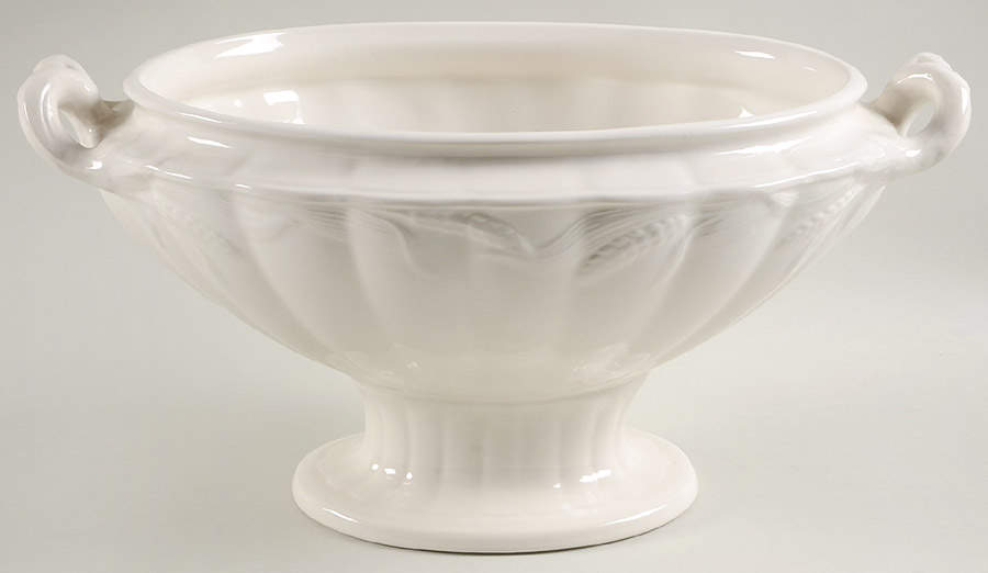 Ceres White Tureen No Lid by Adams China-1
