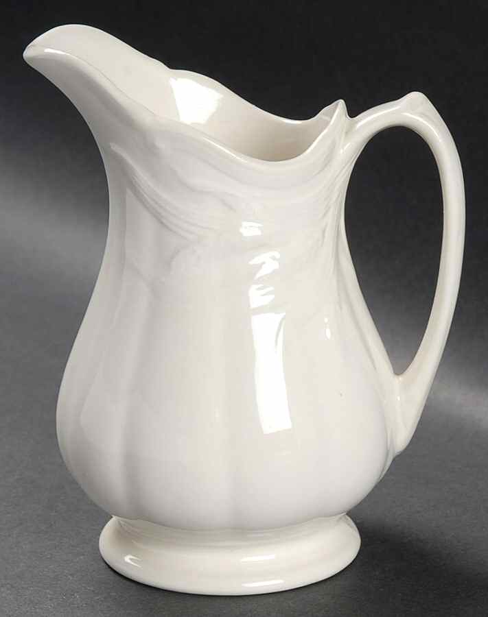 Ceres White Creamer by Adams China-1