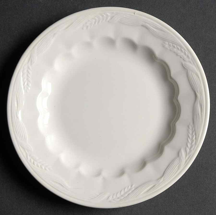 Ceres White Bread & Butter Plate by Adams China-1