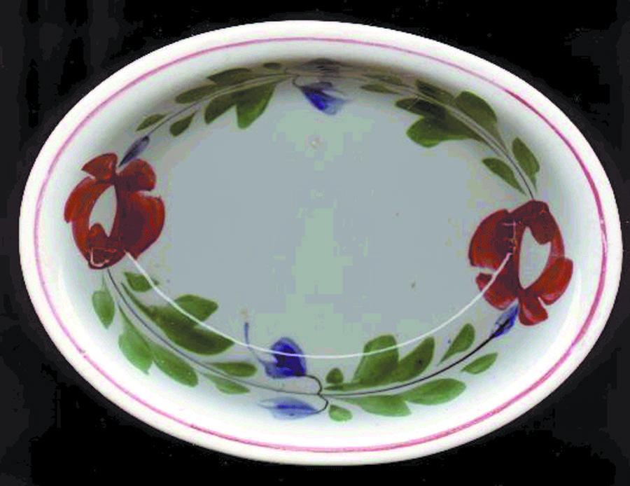 ADA81 9" Oval Vegetable Bowl by Adams China-1