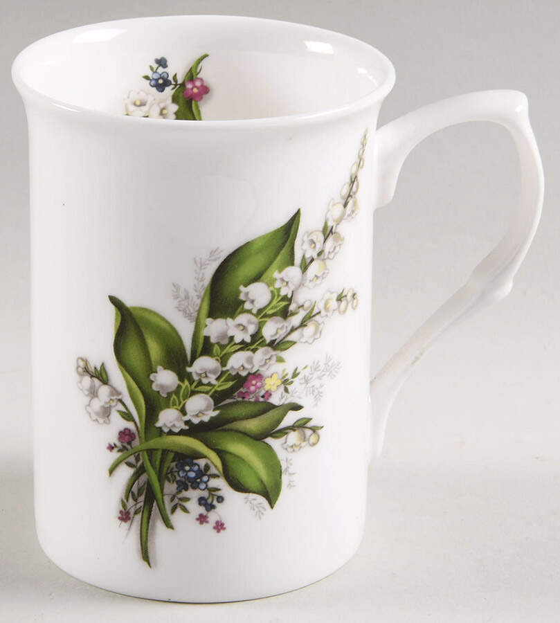 Lily of The Valley Mug by Adderley-1