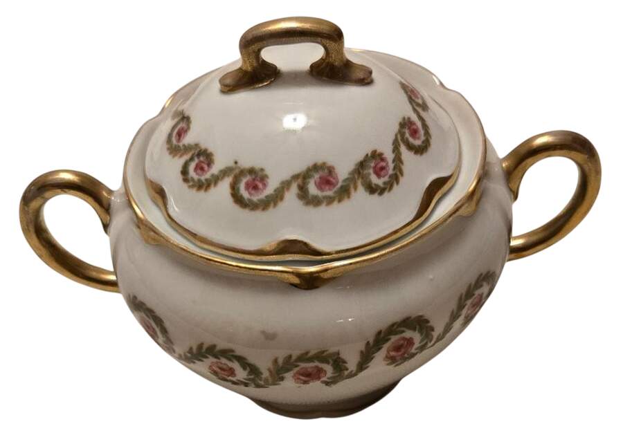 Alice Sugar Bowl & Lid by Austria-1