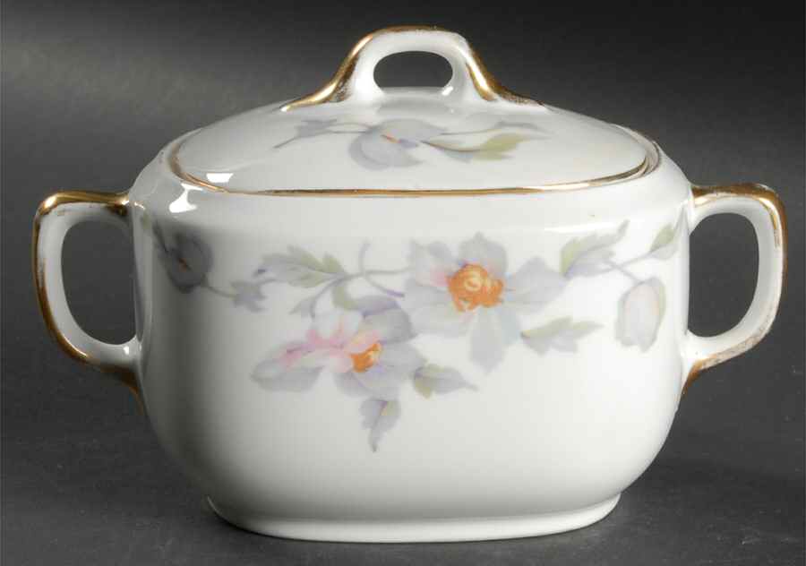AIH7 Sugar Bowl & Lid by AICH (Czech)-1