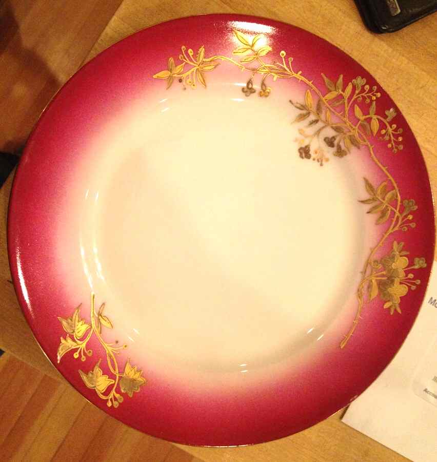 AKF2 Dinner Plate by A Klingenberg France-Austria-1