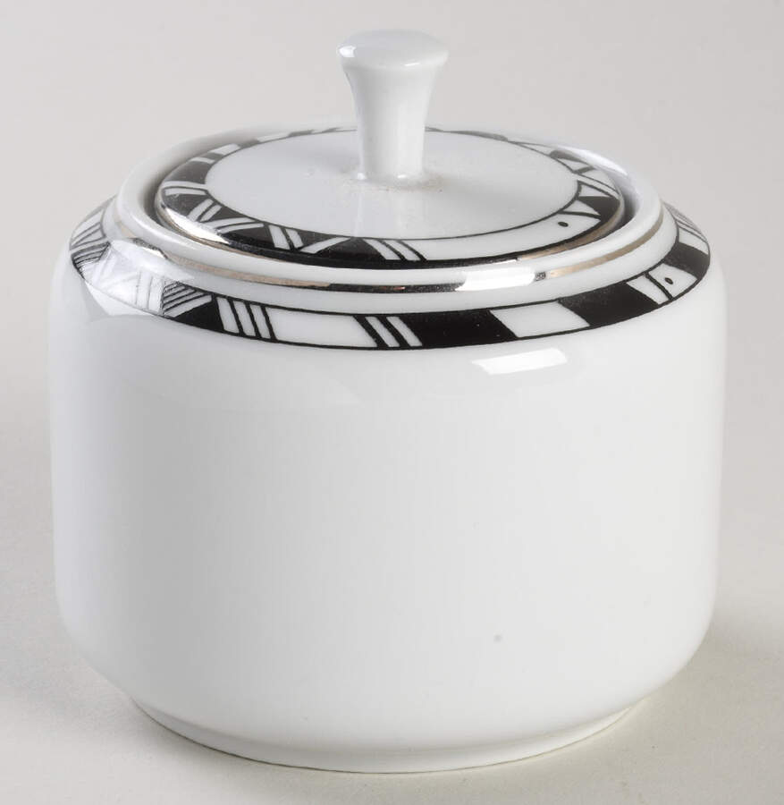 ALF9 Sugar Bowl & Lid by Alfoldi Porcelin-1
