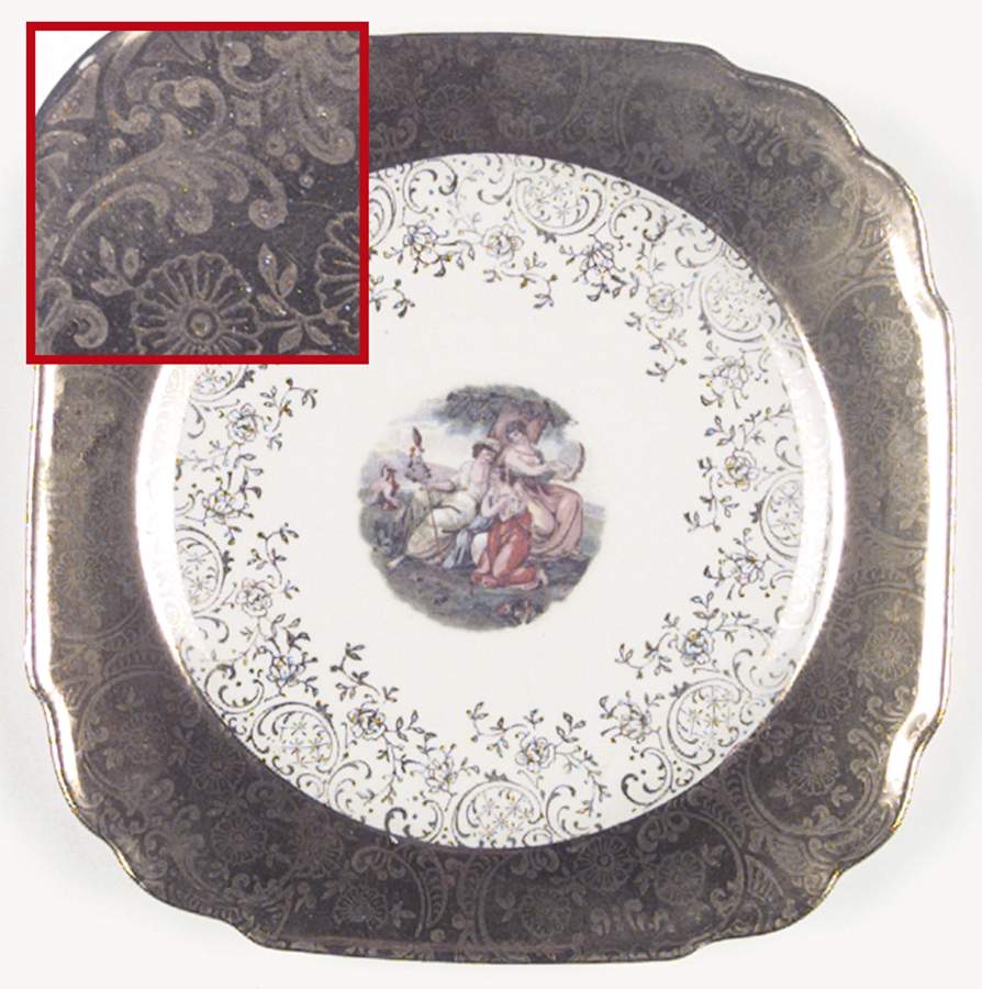 ATA7 Square Bread & Butter Plate by Atlas China Co-1