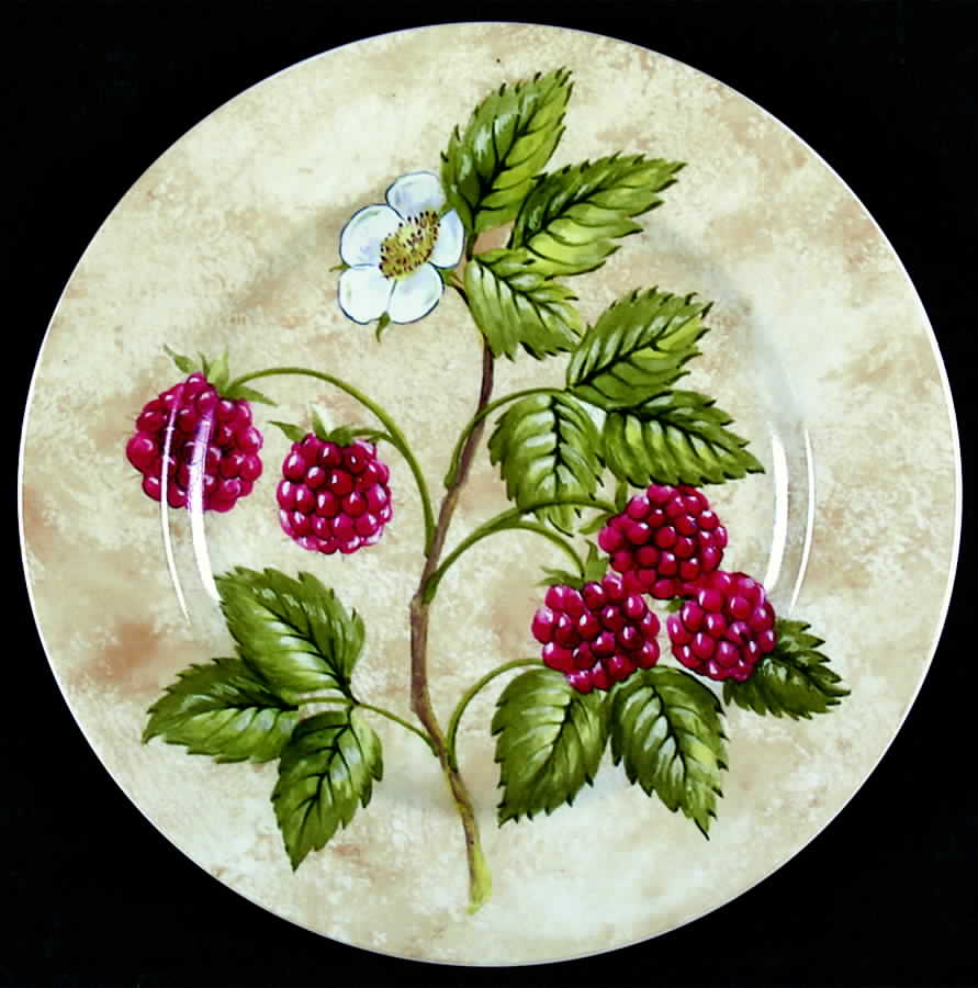 Berry Patch Salad/Dessert Plate by American Atelier-1