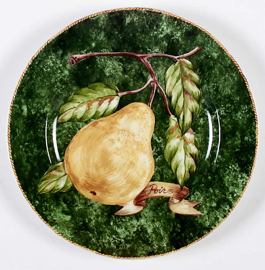 Lattice Fruit Salad/Dessert Plate by American Atelier-1