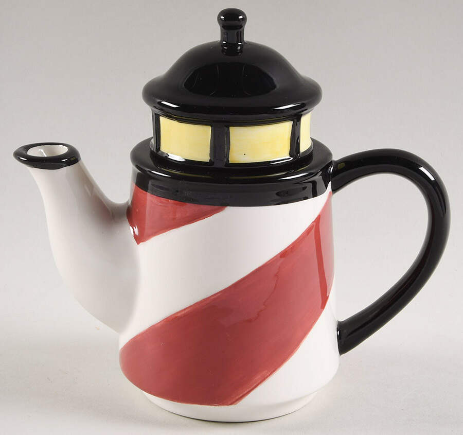 Signals Teapot for Individual Teapot & Lid with Cup by American Atelier-1