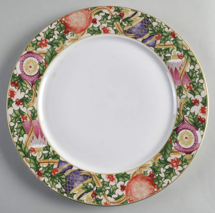 Ornaments 12" Chop Plate (Round Platter) by American Atelier-1