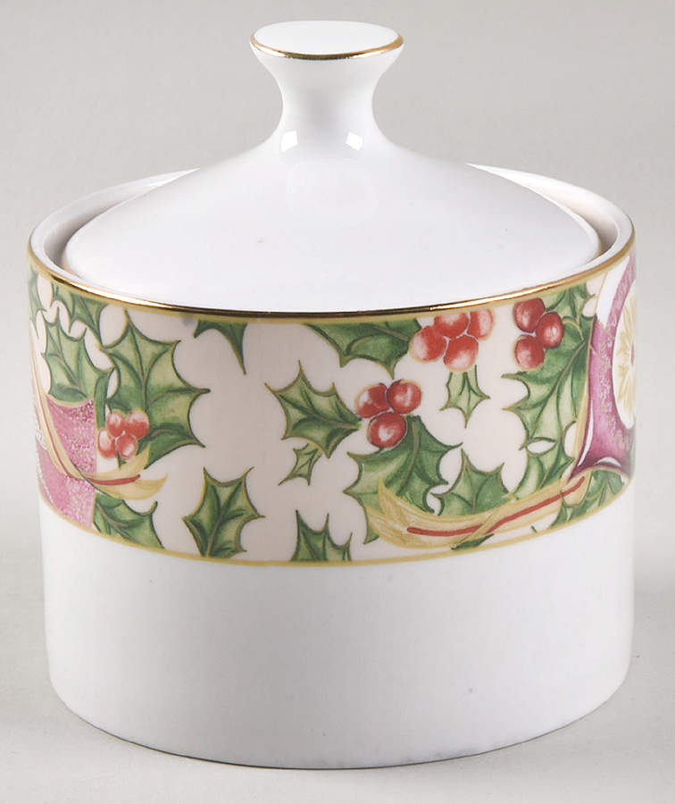Ornaments Sugar Bowl & Lid by American Atelier-1