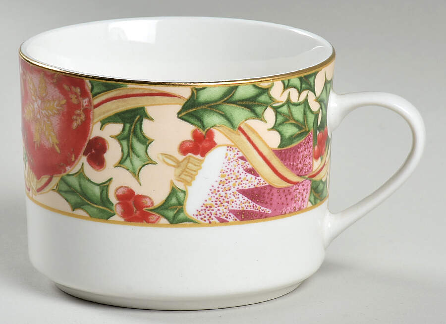 Ornaments Flat Cup by American Atelier-1