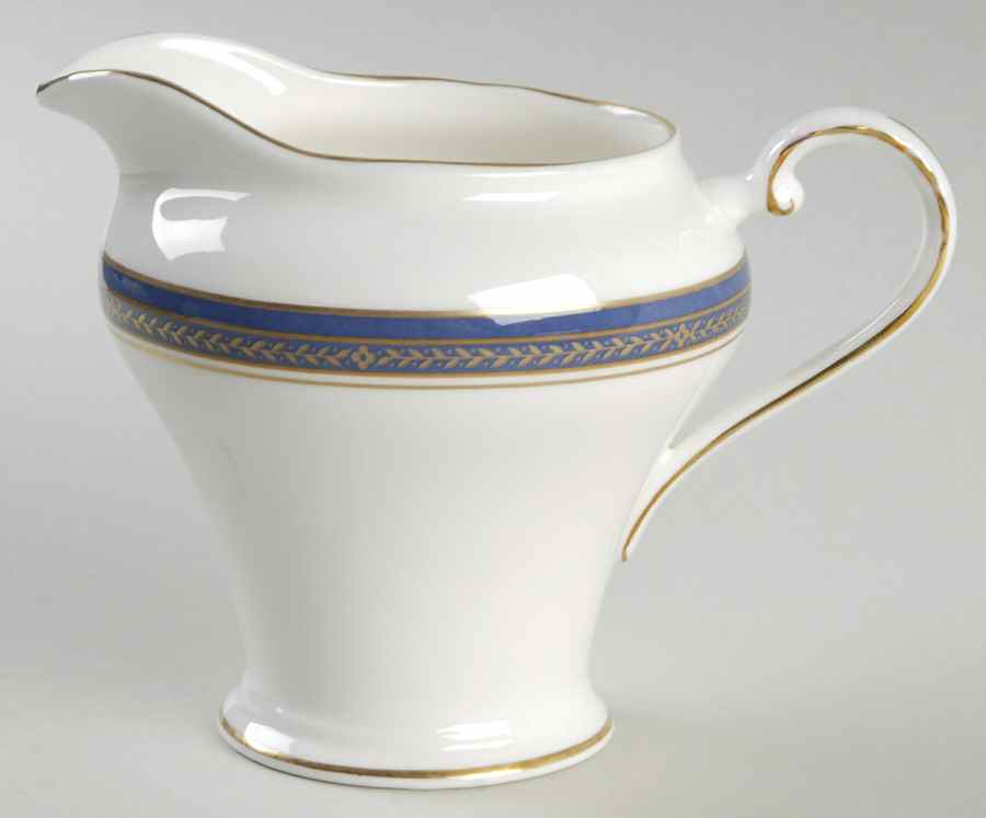 Blue Garland Creamer by John  Aynsley & Sons-1