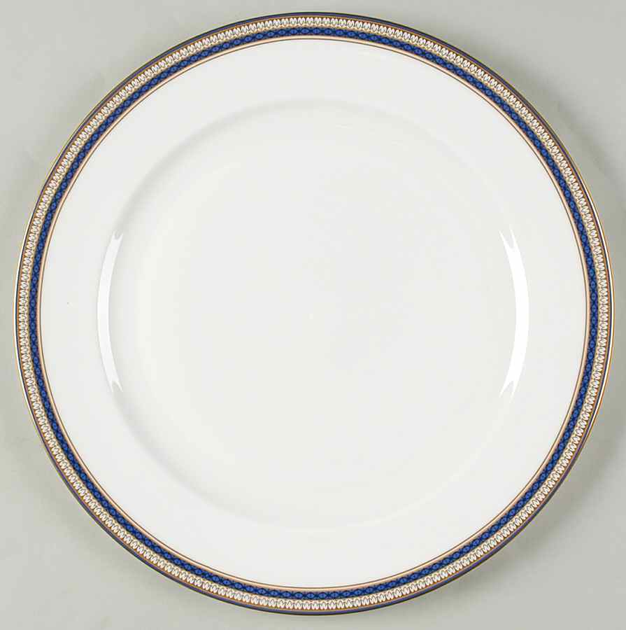 Blue Orient Service Plate (Charger) by John  Aynsley & Sons-1