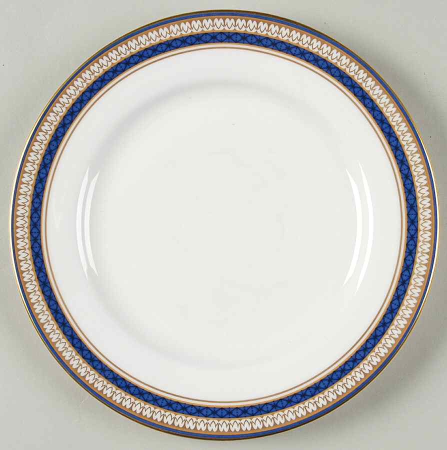 Blue Orient Bread & Butter Plate by John  Aynsley & Sons-1