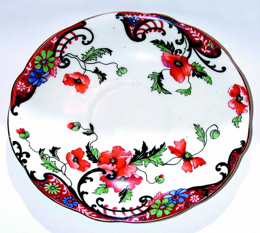 4855 Saucer by John  Aynsley & Sons-1