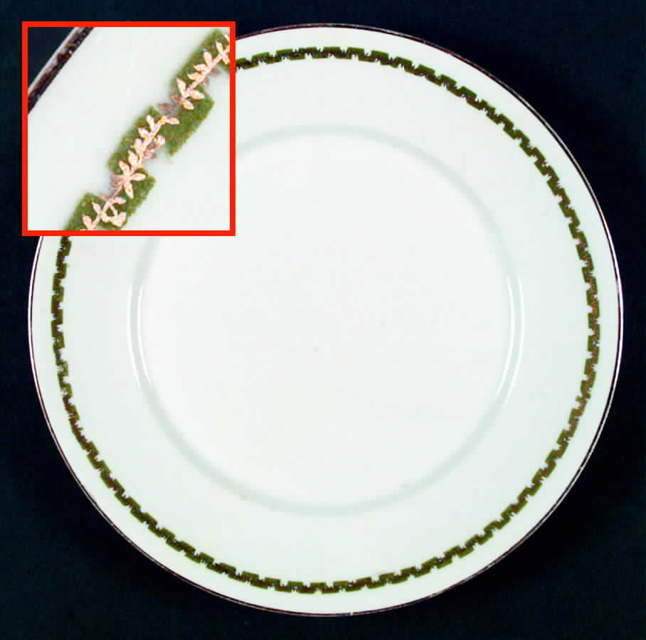VTO28 Dinner Plate by Victoria (Austria)-1