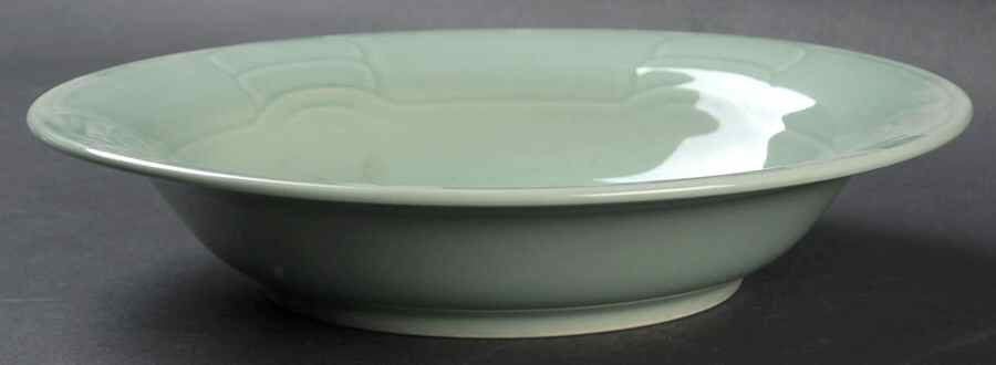 Sculptura Celadon Coupe Soup Bowl by Arita-1