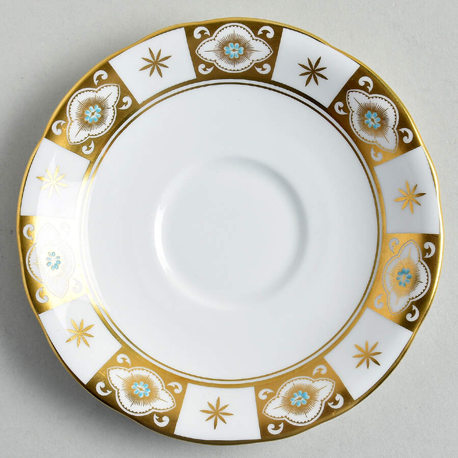 Belmont (Scalloped) Saucer by John  Aynsley & Sons-1