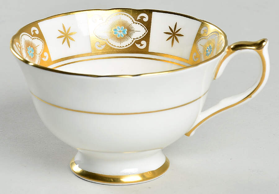 Belmont (Scalloped) Footed Cup by John  Aynsley & Sons-1